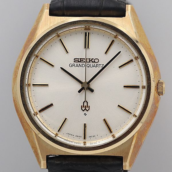 SEIKO セイコー GRAND QUARTZ ゴールド 4840-8110 デッド