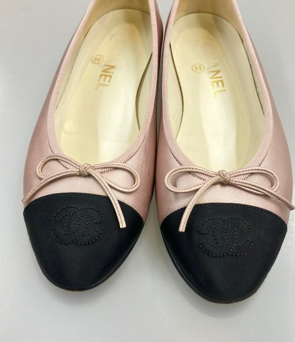 CHANEL シャネル ロゴ キャンバス×ジュート フラットシューズ パンプス CHANEL(シャネル) フラットシューズ(レディース) - 海外通販のBUYMA