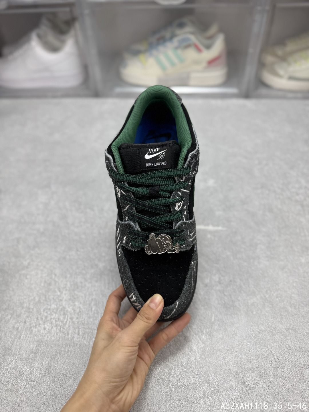 ゼアスケートボード ×ナイキ SB ダンク ロー プロ ゴージグリーン　27㎝ NIKE ナイキ × There Skateboards ゼアスケートボード SB Dunk
