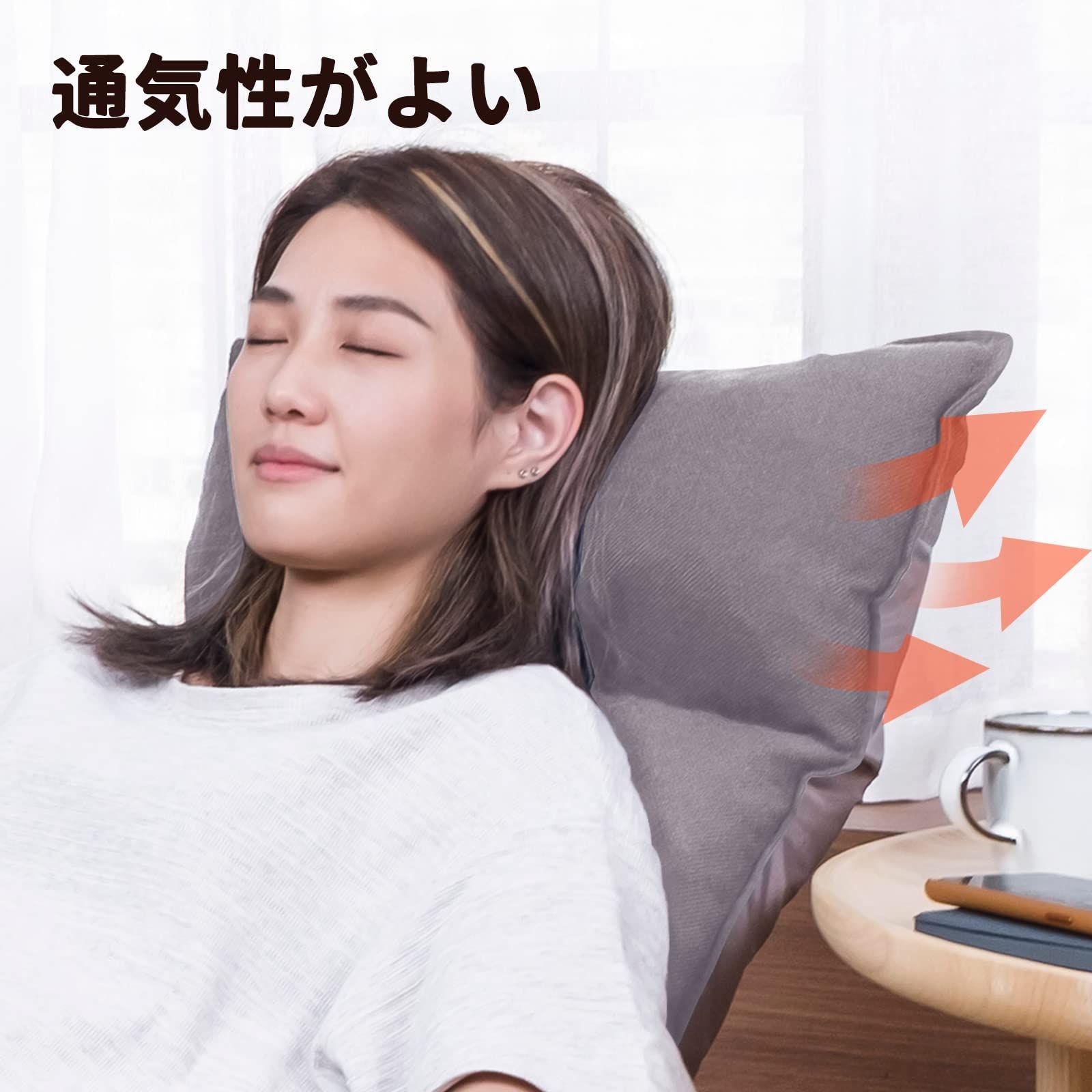座椅子 ライトグレー