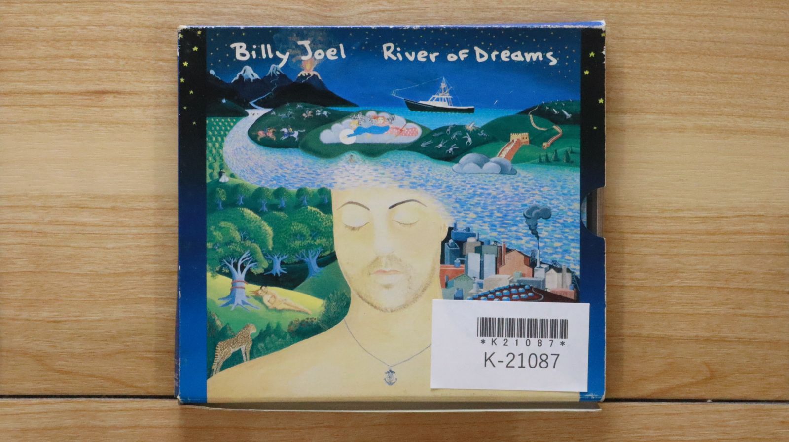 ビリージョエル／リハーサルCD-R付【100枚限定】 中古CD☆ビリー・ジョエル/BILLY JOEL□ River of Dreams