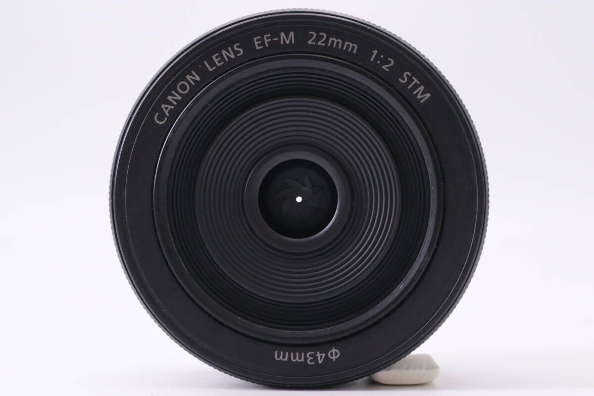 【美品】 Canon EF-M 22mm 1:2 STM 単焦点レンズ Canon EF-M 22mm 1:2 STM 単焦点レンズ 【公式通販】