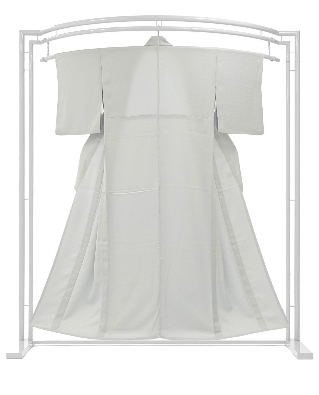 東レシルック|単衣仕立て|色無地|居敷当付き|花の吹き寄せ 灰青色|身丈160 裄68|1559117