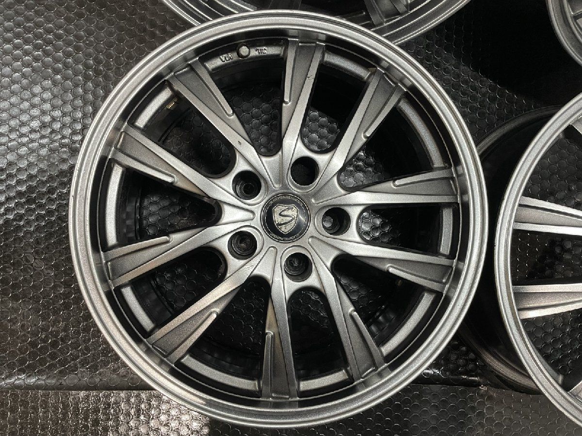 STRANGER ストレンジャー 社外ホイール 17インチ 4本 7J5HPCD114.3 38 アルファード ヴェルファイア ハリアー等 MHA607MY