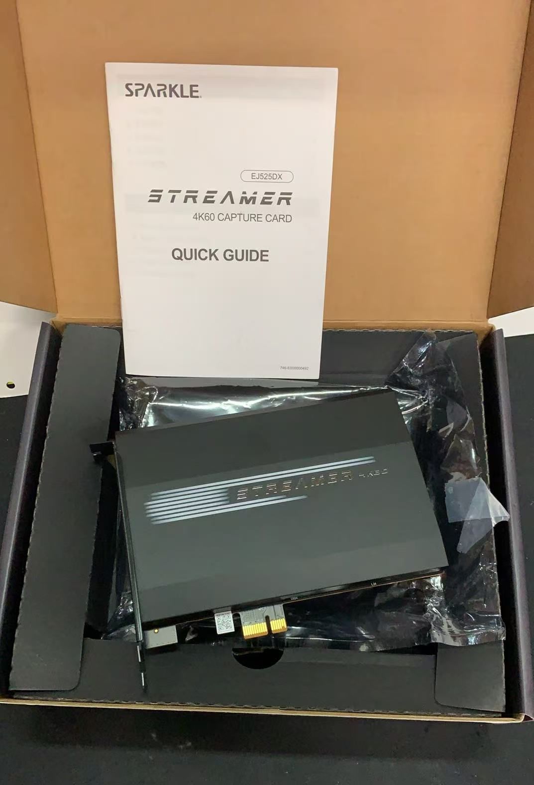 SPARKLE Streamer 4K60 PCIe Capture Card B0DFM4H61F 921139