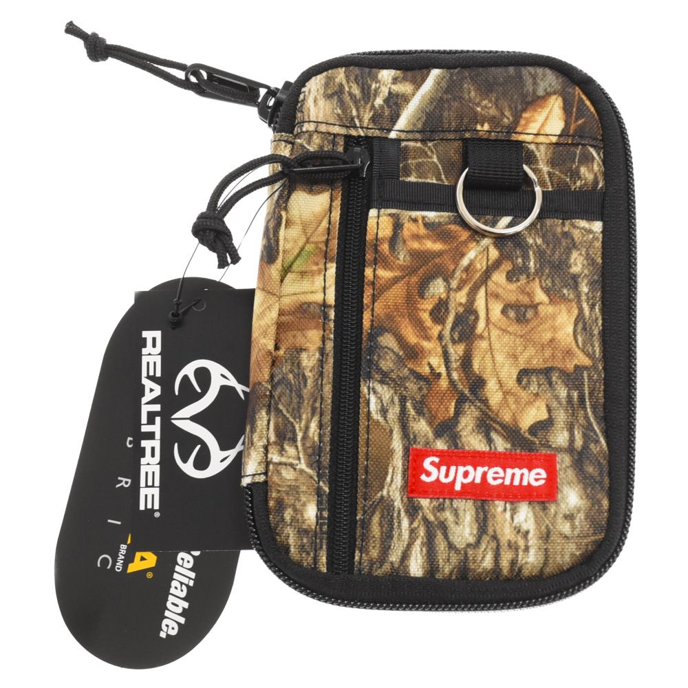 SUPREME (シュプリーム) 19AW Small Zip Pouch Wallet Real Tree Camo