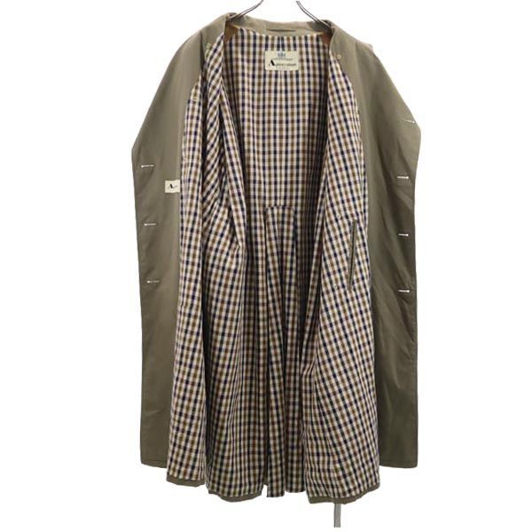 アクアスキュータム 英国製 トレンチ コート カーキ系 Aquascutum