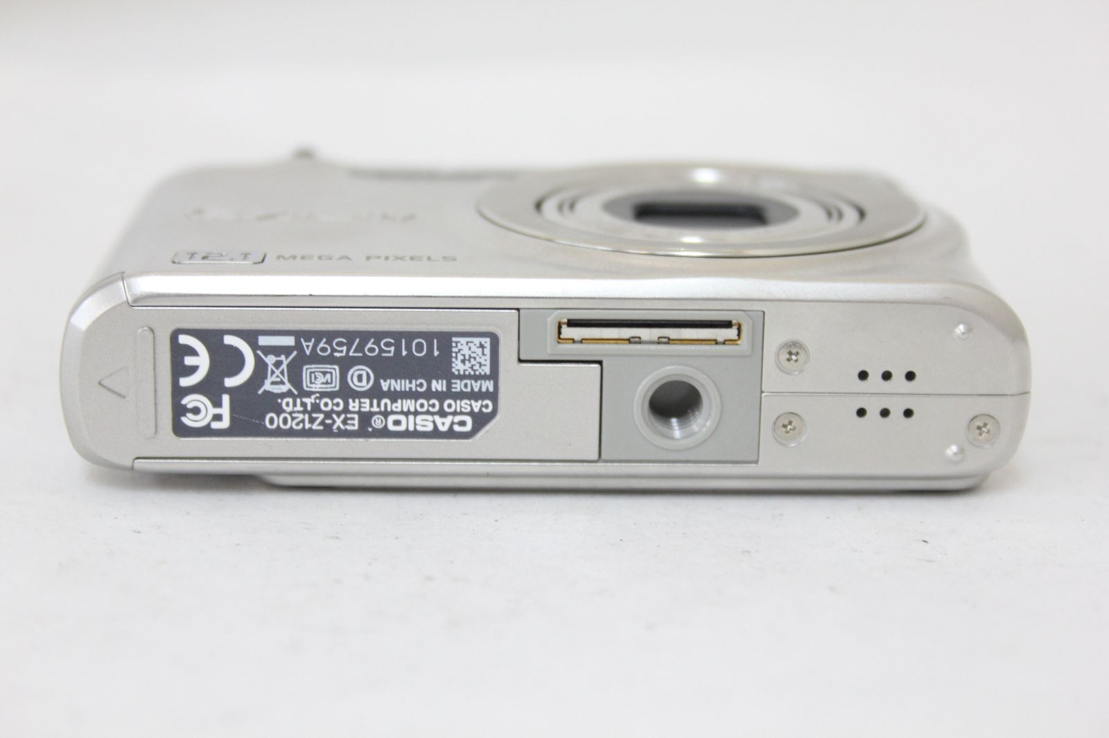 返品保証】 カシオ Casio Exilim EX-Z1200 本物 3x バッテリー付き