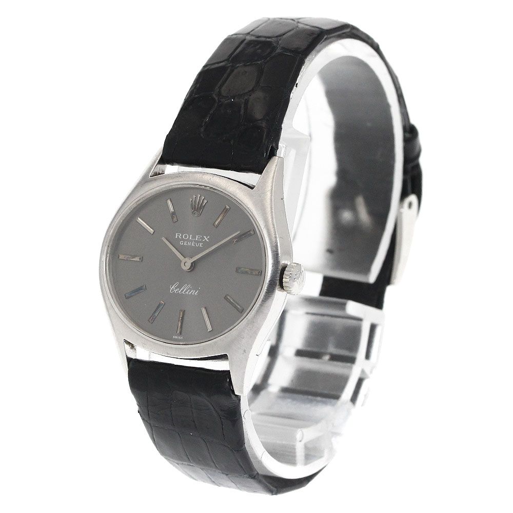 Rolex 3802 Cellini Cal.1600ムーブメント　K18WG ロレックス ROLEX 3802 チェリーニ K18WG Cal.1600 手巻き レディース_