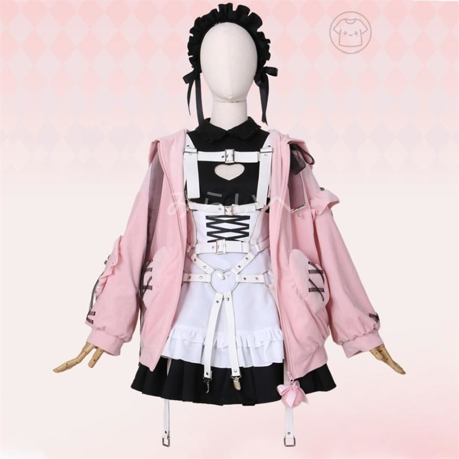 バーチャルYouTuber VTuber にじさんじ 魔界ノりりむ 風 コスプレ衣装 cosplay 仮装 二次会 イベント パーティー