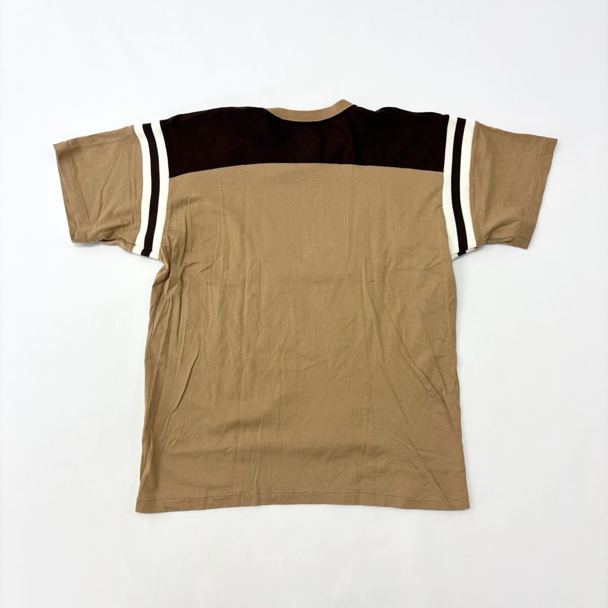 90s Vintage A BATHING APE アベイシングエイプ エイプ フットボール Tシャツ 96 FOOTBALL TEE ARCHIVE アーカイブ サイズ L 710-0040