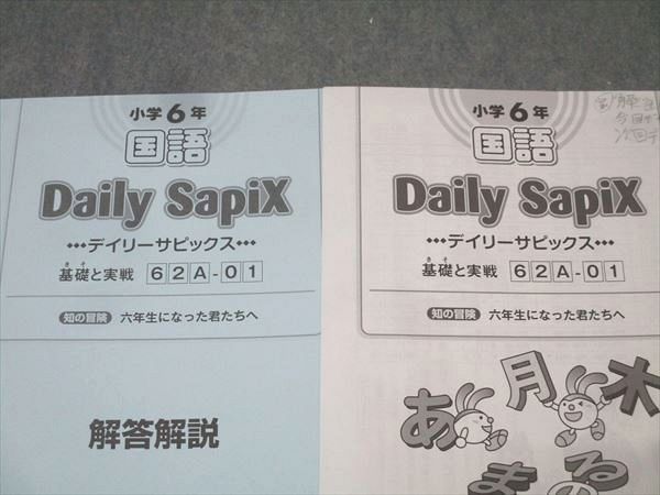 デイリーサピックス国語 2年生 2025年版 全17冊 デイリーサピックス