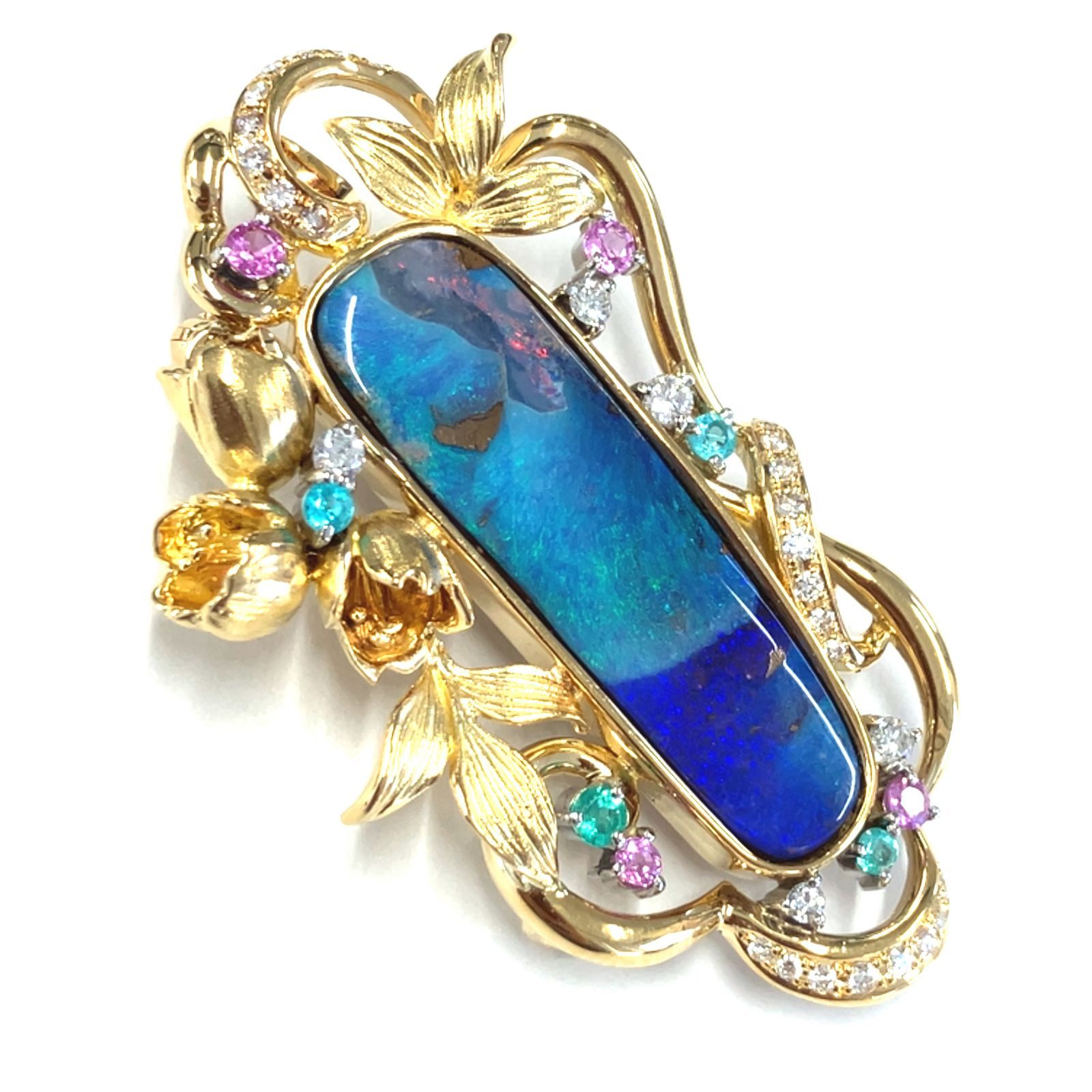 18K オパール ブローチ 5076726.jpg