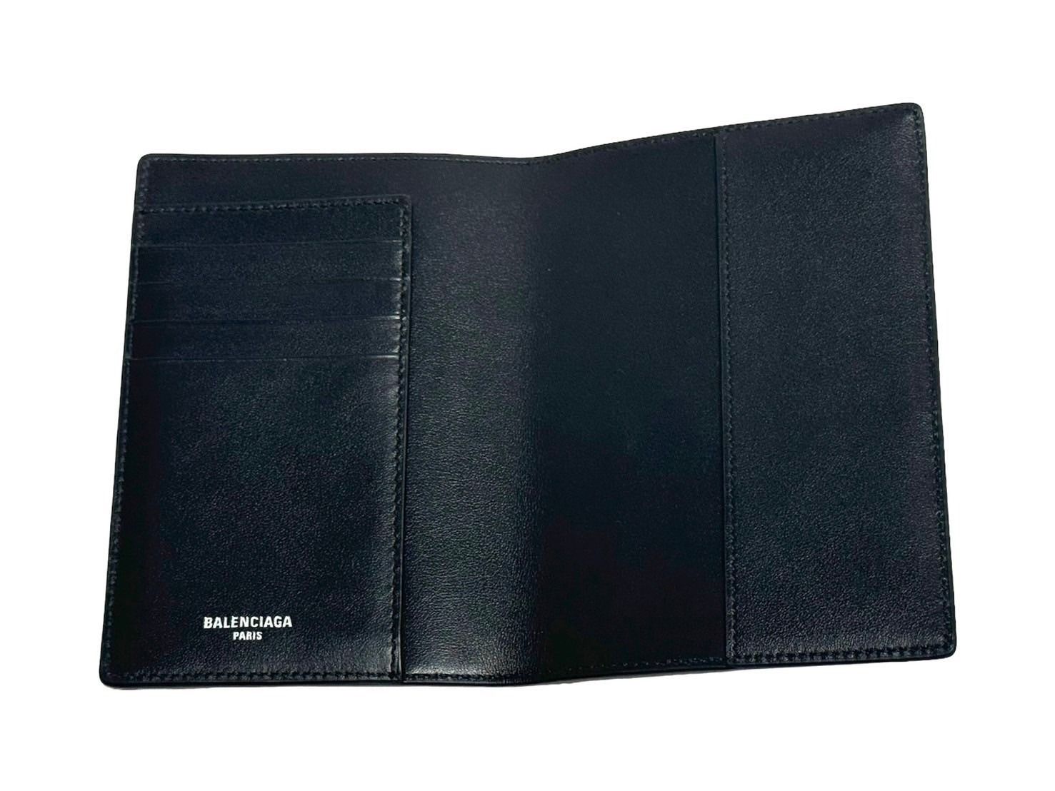極美品 BALENCIAGA バレンシアガ パスポートホルダー パスポートケース