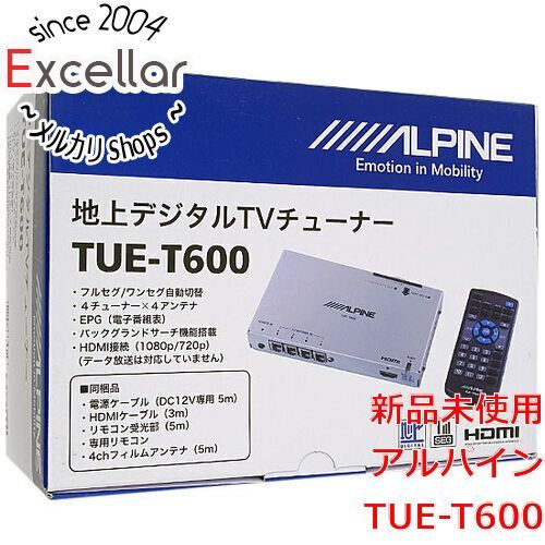 bn:1] ALPINE HDMI出力 地上波デジタルチューナー TUE-T600 - メルカリ