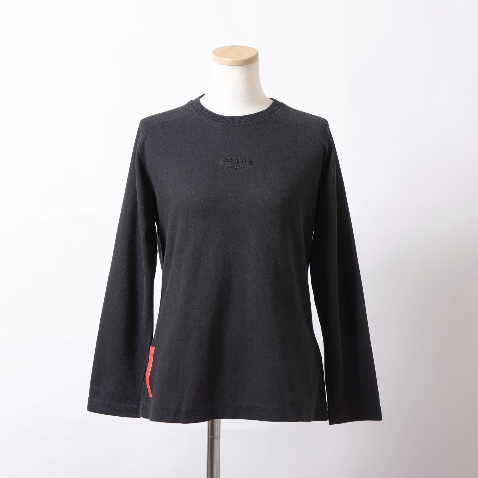 PRADA SPORTS ブラック 長袖カットソー prada sport プラダスポーツ tシャツ ロンt 00s イタリア 長袖 - メルカリ