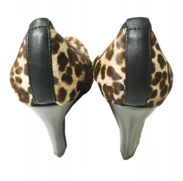 LANVIN ランバン ポルトガル製 レオパードハラコウェッジソールパンプス WEDGE BALLERINE 360-49725-391 351/2(22cm) LEOPARD 定価93,450円 バレエシューズ シューズ【新古品】【中古】【LANVIN】 新品 LANVIN ランバン ポルトガル製 レオパードハラコウェッジソール