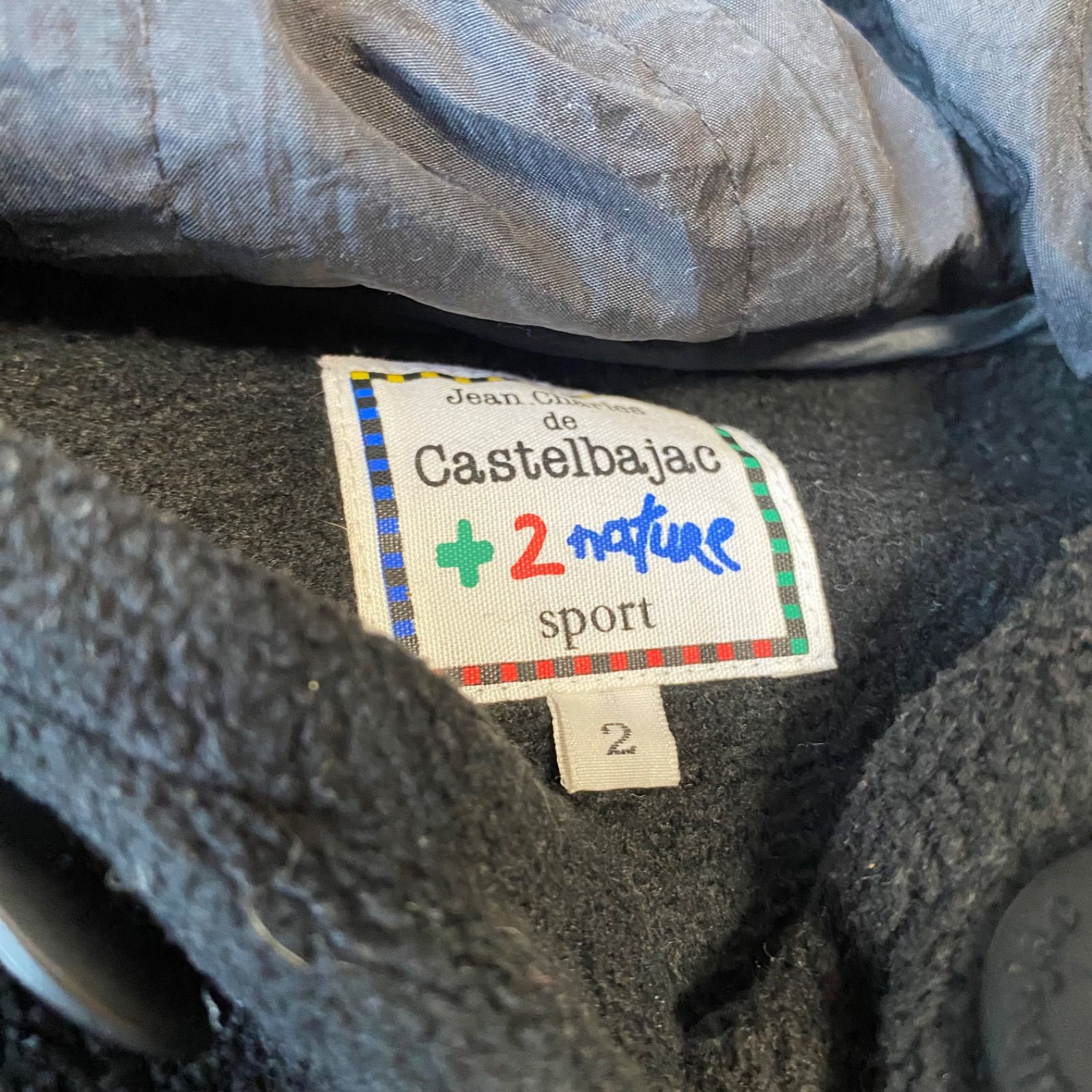 カステルバジャックスポーツ ダッフルコート ブラック - メルカリ