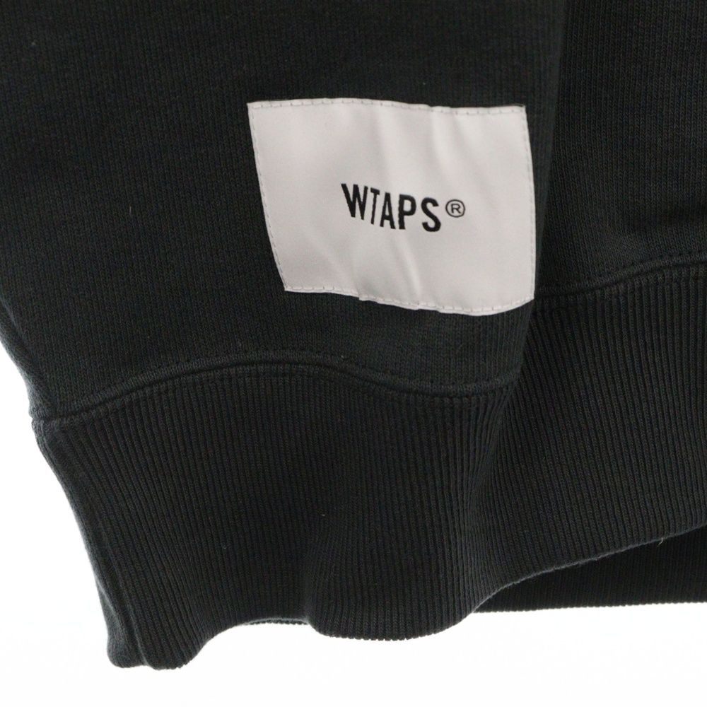 WTAPS (ダブルタップス) 24AW 青山店限定 フロントロゴ クルーネック  