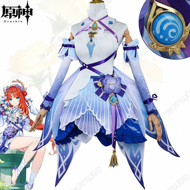 原神 ニィロウ コスプレ衣装 原神 げんしん ヒロイン Nilou 東風はこぶ花の吐息 コスプレ衣装 コスチューム ハロウィン クリスマス 制服 大人 子供 cosplay イベント