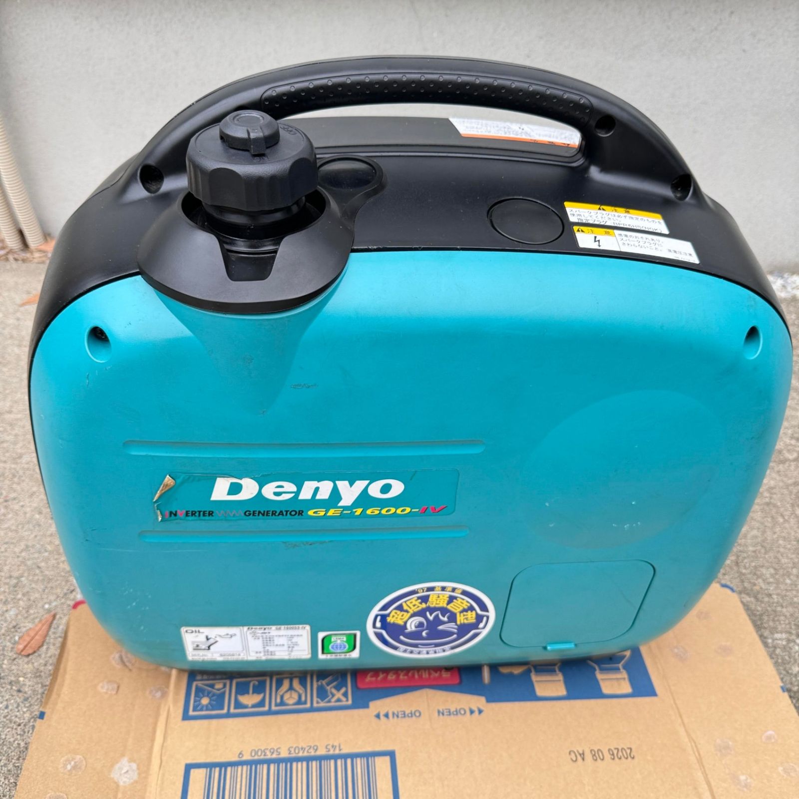 ☆動作確認済み Denyo デンヨー 1.6kVA インバーター発電機 GE-1600SS-IV ガソリンエンジン☆ - メルカリ