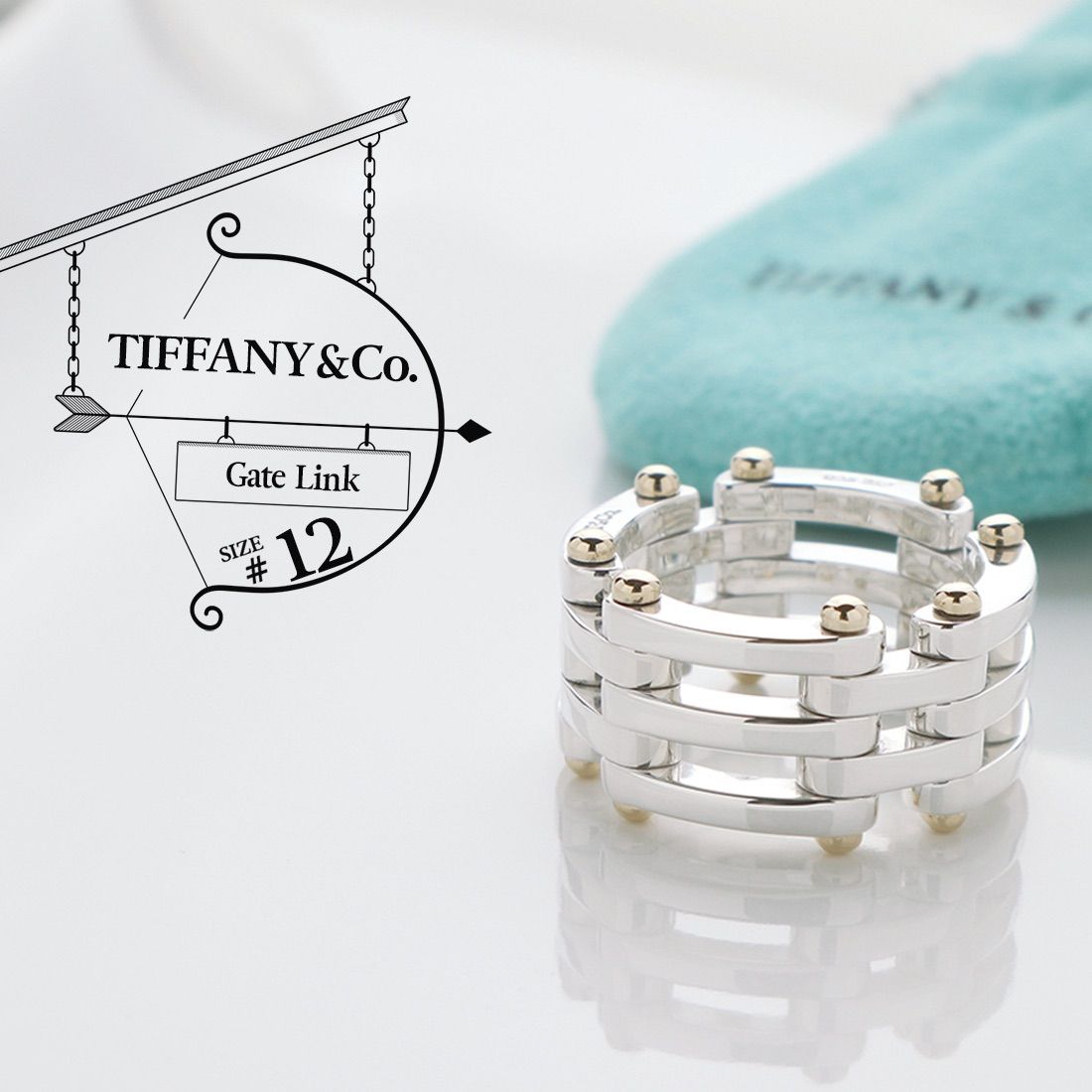 ご了承下さいませTiffany\u0026co.正規品（シルバーリング)\n※正規品です。