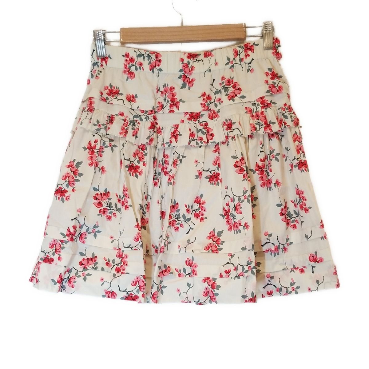 レッドヴァレンティノ 花柄ミニスカート☆美品☆ RED VALENTINO(レッドバレンチノ) ミニスカート サイズ40 M