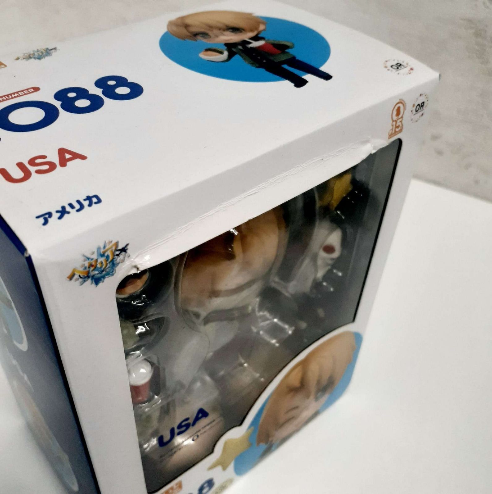 未開封】ねんどろいど ヘタリア World☆Stars アメリカ（箱潰れ有り