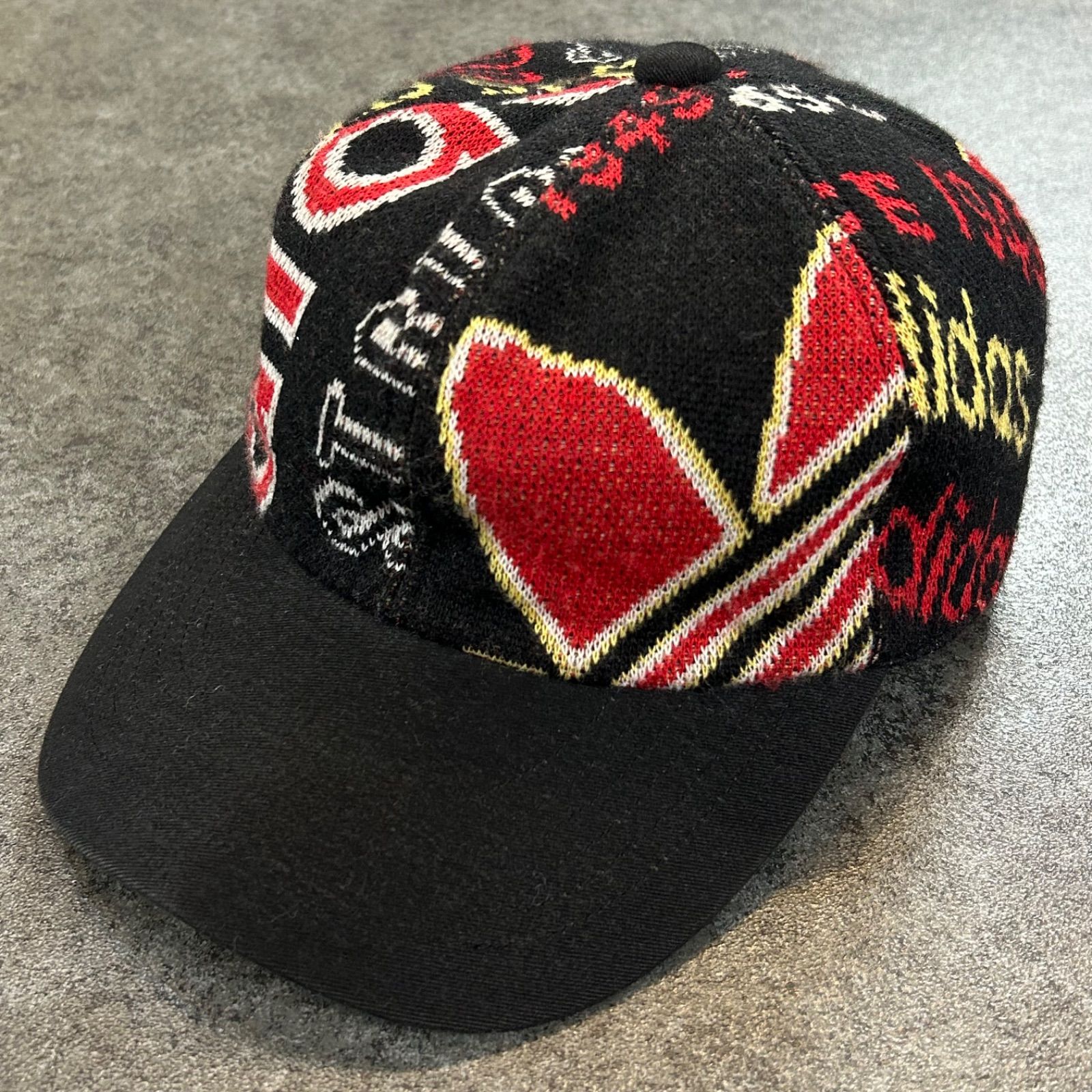 90's ヴィンテージ　adidas キャップ Vintage Adidas America Flag Denim Snapback Hat Adjustable 90s