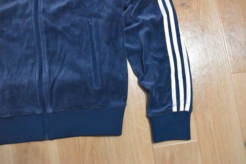 アディダス　adidas ジャージ　ベロア　トレフォイル 70年代 フランス製 adidas アディダス ベロアジャージ トラック