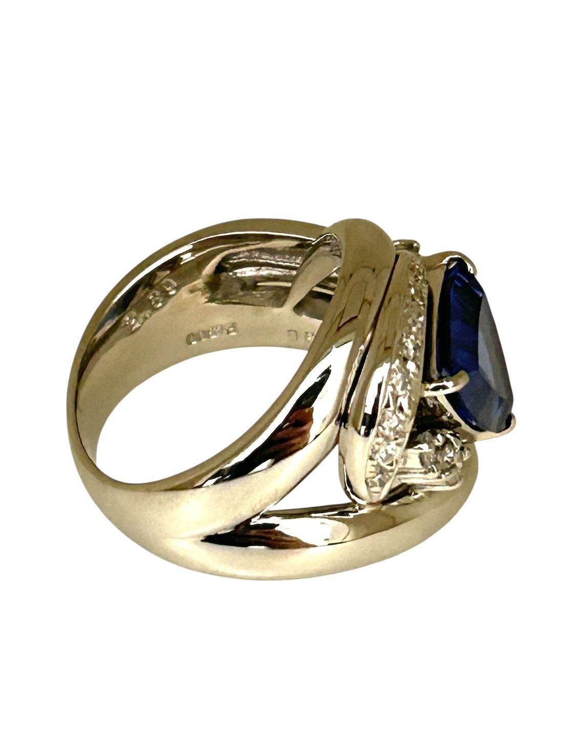 新入荷 未使用品 pt900 天然タンザナイト ダイヤモンド リング 新品仕上済み Pt900 天然 タンザナイト ダイヤモンド リング TZ:2.80ct