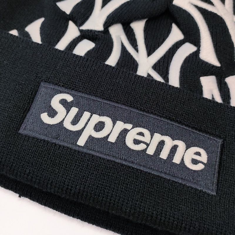 Supreme シュプリーム ビーニー ニューヨーク ヤンキース
