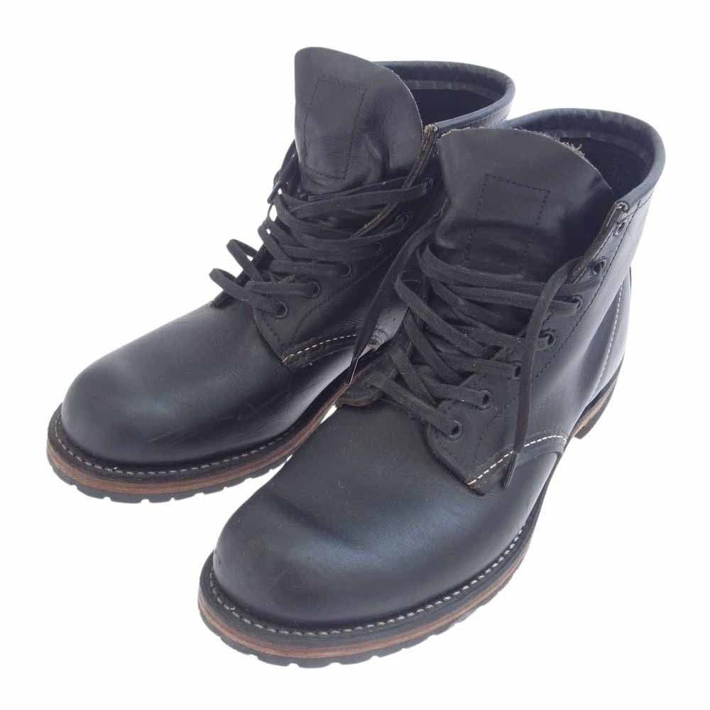 RED WING レッドウィング 9014 BECKMAN ROUND BOOTS ベックマン ラウンド レザー ワーク ブーツ 26.5cm【中古】