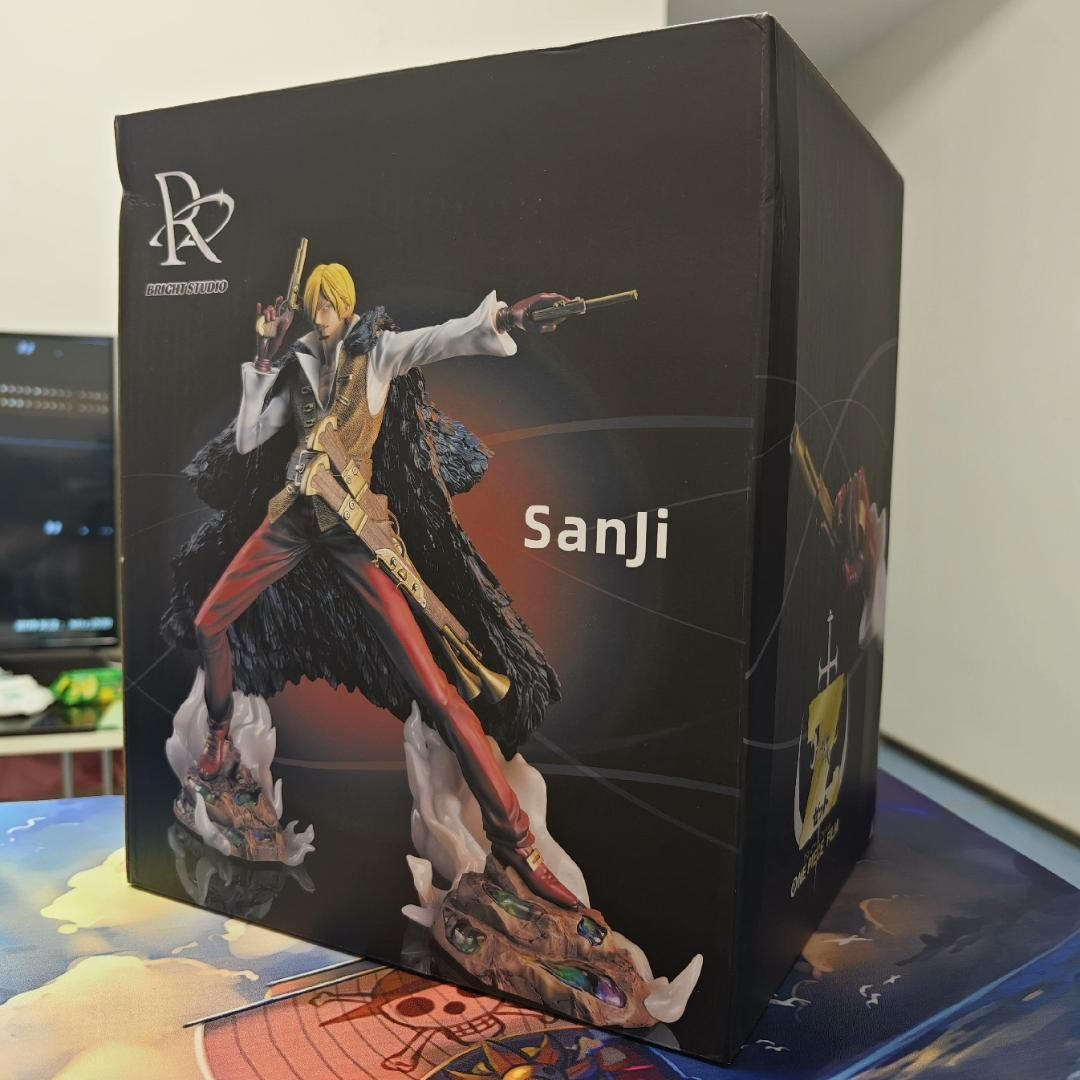 ワンピース コックサンジ ガレージキット フィギュア 塗装済み完成品 ワンピース コックサンジ ガレージキット フィギュア 塗装済み