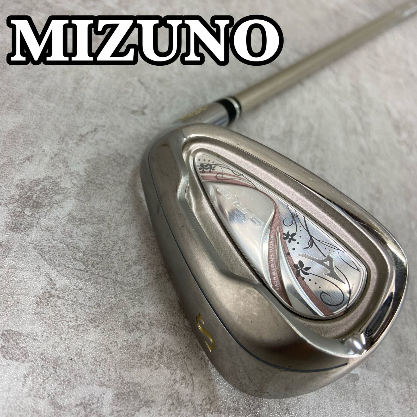 MIZUNO - Mizuno　ミズノ　EURUS　ユーラス　レディースゴルフウェッジ　SW　サンド　カーボン　L　右利き用　WEDGE　33.5インチ　B-8 Mizuno ミズノ EURUS ユーラス レディースゴルフウェッジ SW