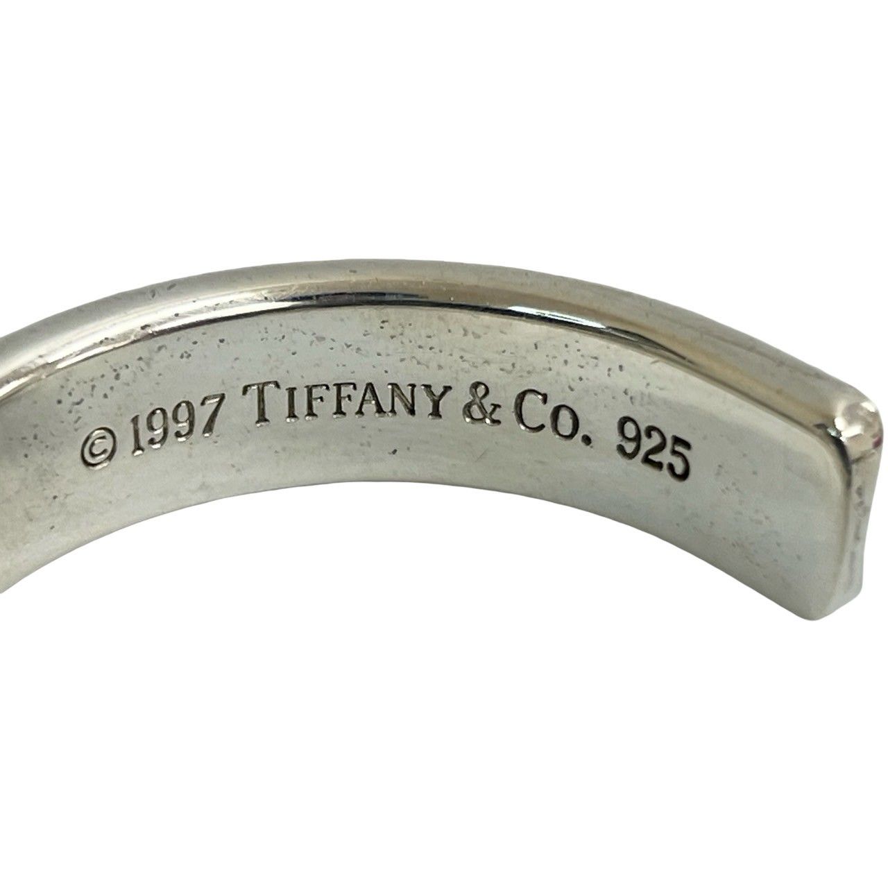 Tiffany&co ティファニー 1837 バングル 925刻印 極美品 Tiffany&co ティファニー 1837 バングル 925刻印 極美品