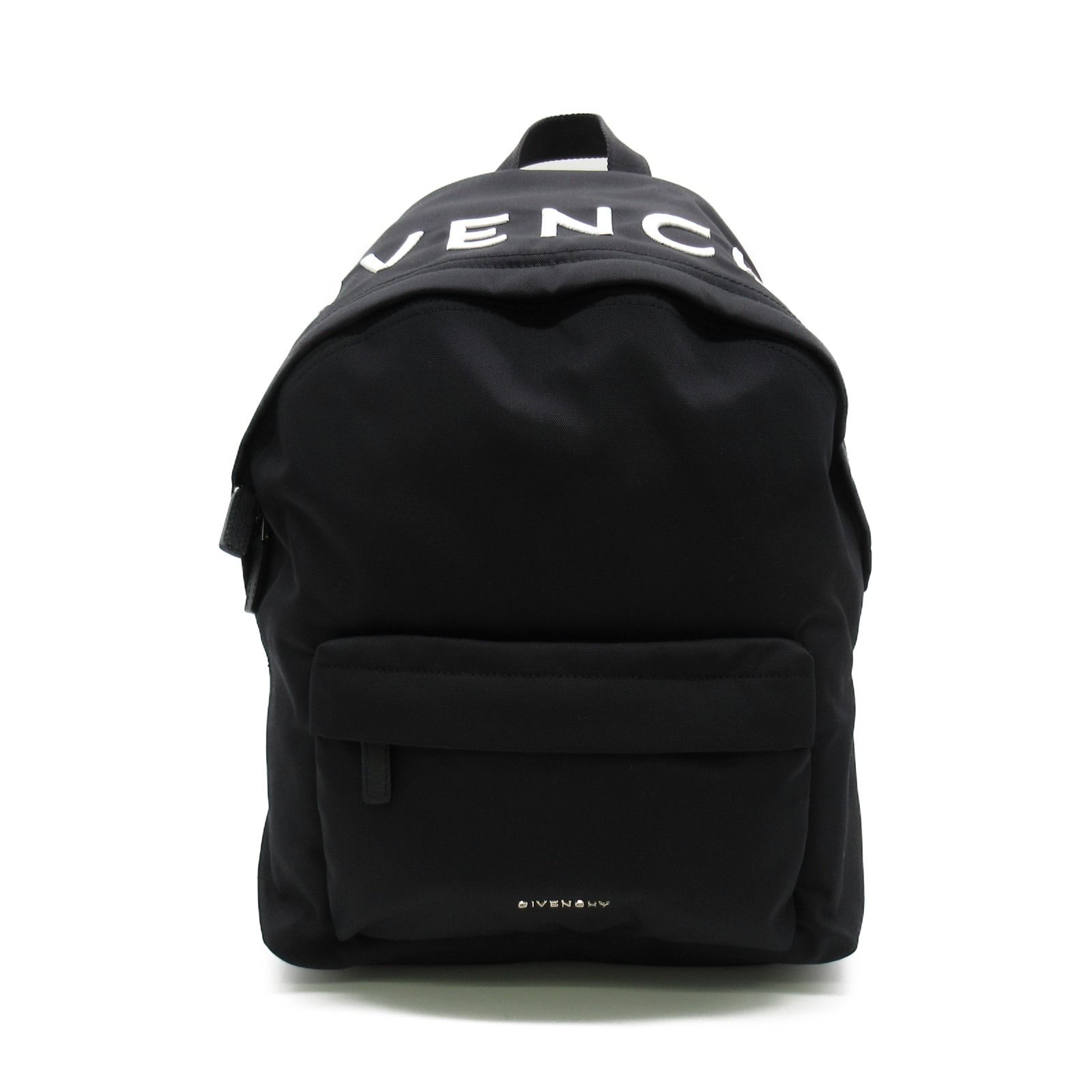 GIVENCHY ブラック バックパック GIVENCHY ジバンシィ リュック バックパック Gジップ 4Gナイロン
