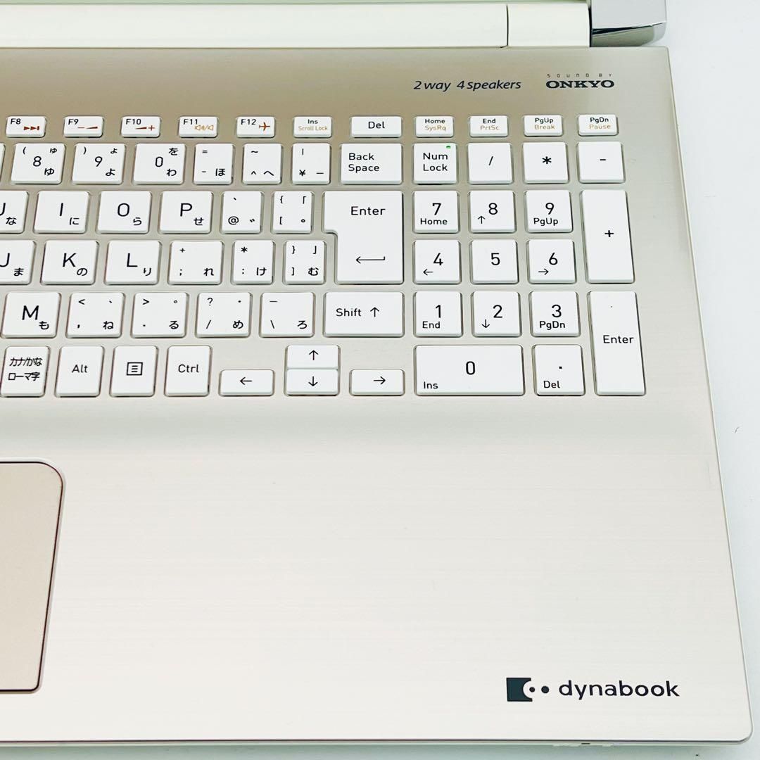 TOSHIBA dynabook T75/GG 2018年式 Corei7 8世代 32GB ノート