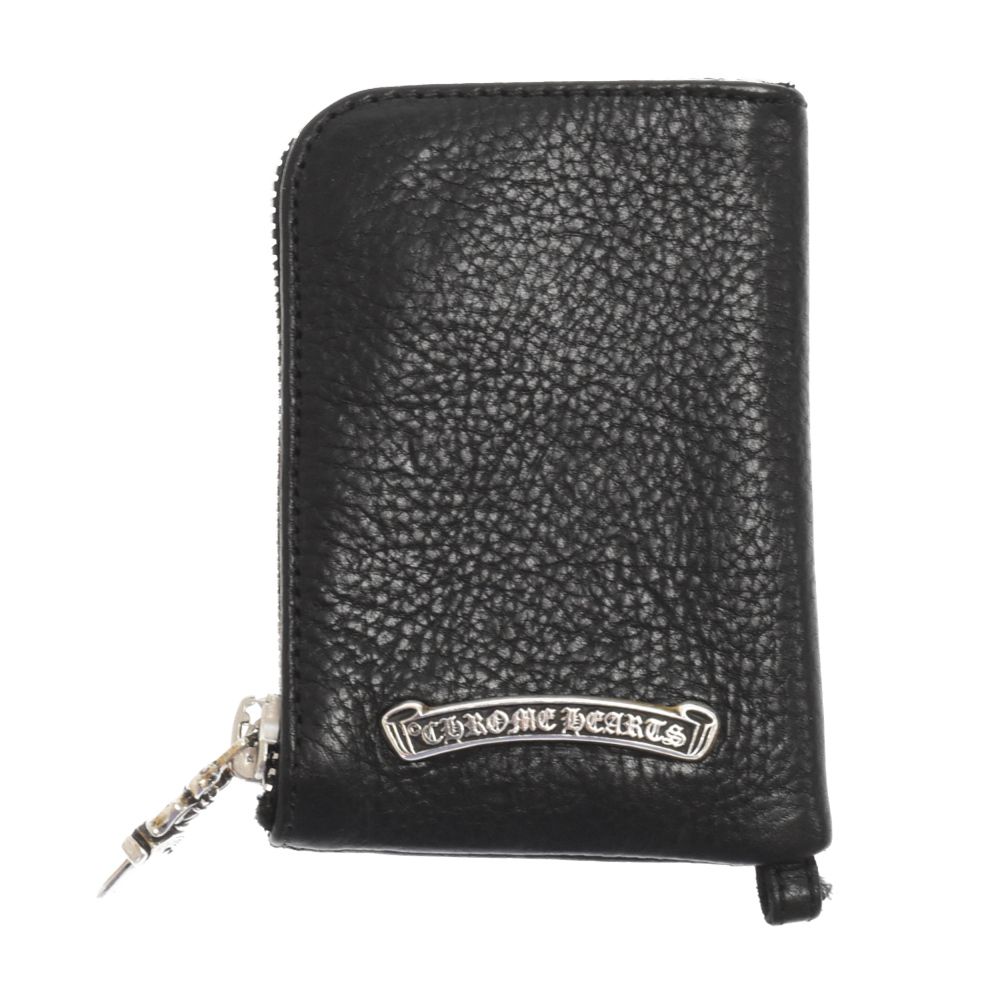 CHROME HEARTS (クロムハーツ) Tiny Zip Wallet Cemetery Cross