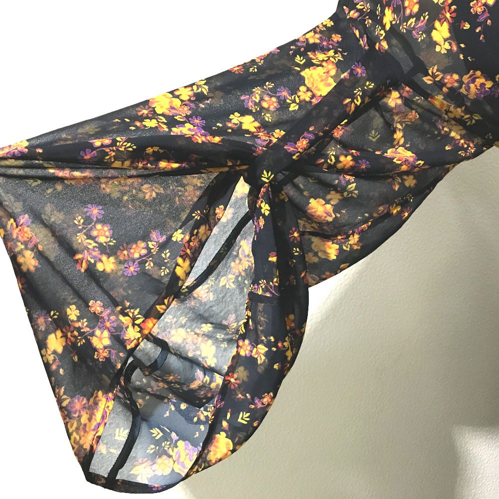 カメオコレクティブ 18CA01077 タグ有 花柄 ロング ドレス
