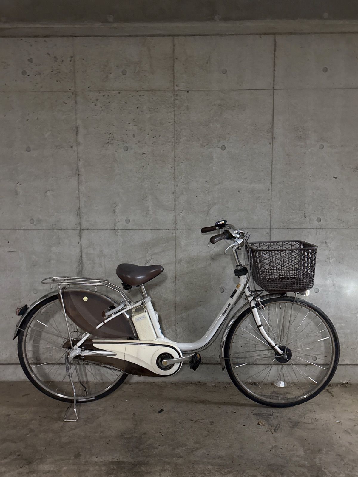 パナソニック Panasonic 電動アシスト自転車 ビビ DX 26型 内装3段変速 12.0Ah ホワイトパールクリア BE-ELD632F2