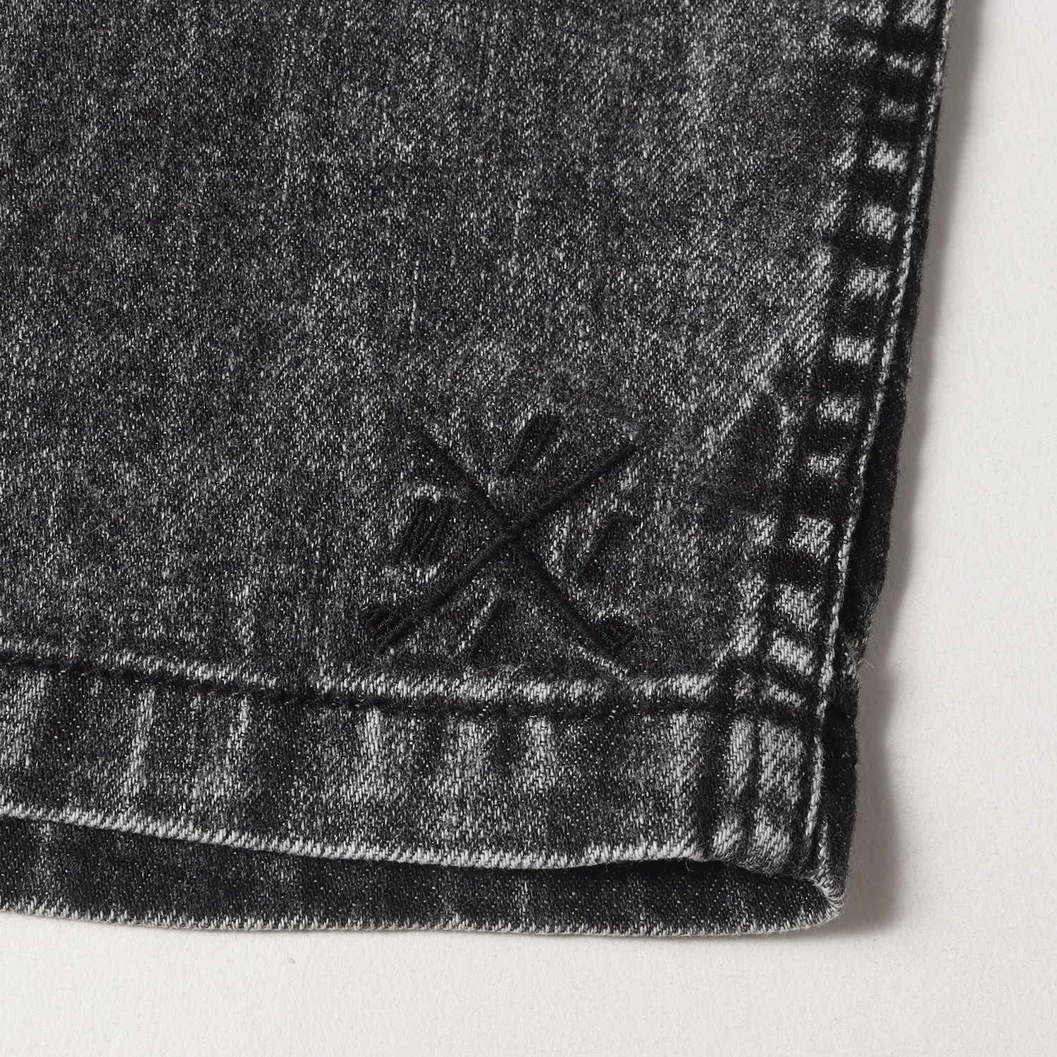 CAPTAINS HELM CHEMICAL DENIM SH ブラック CAPTAINS HELM CHEMICAL DENIM SH ブラック
