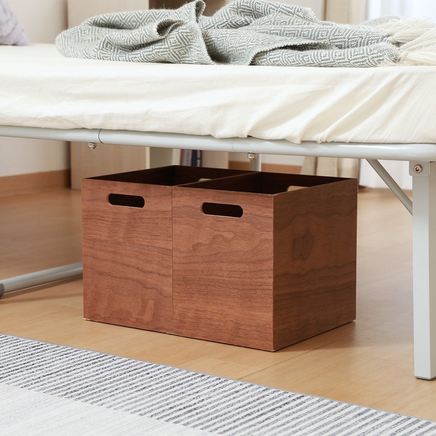 簡単収納 折り畳み パイプベッド グレー シングル 工具不要 ベッド 来客 簡易ベッド NEXPOTALLINN_EU