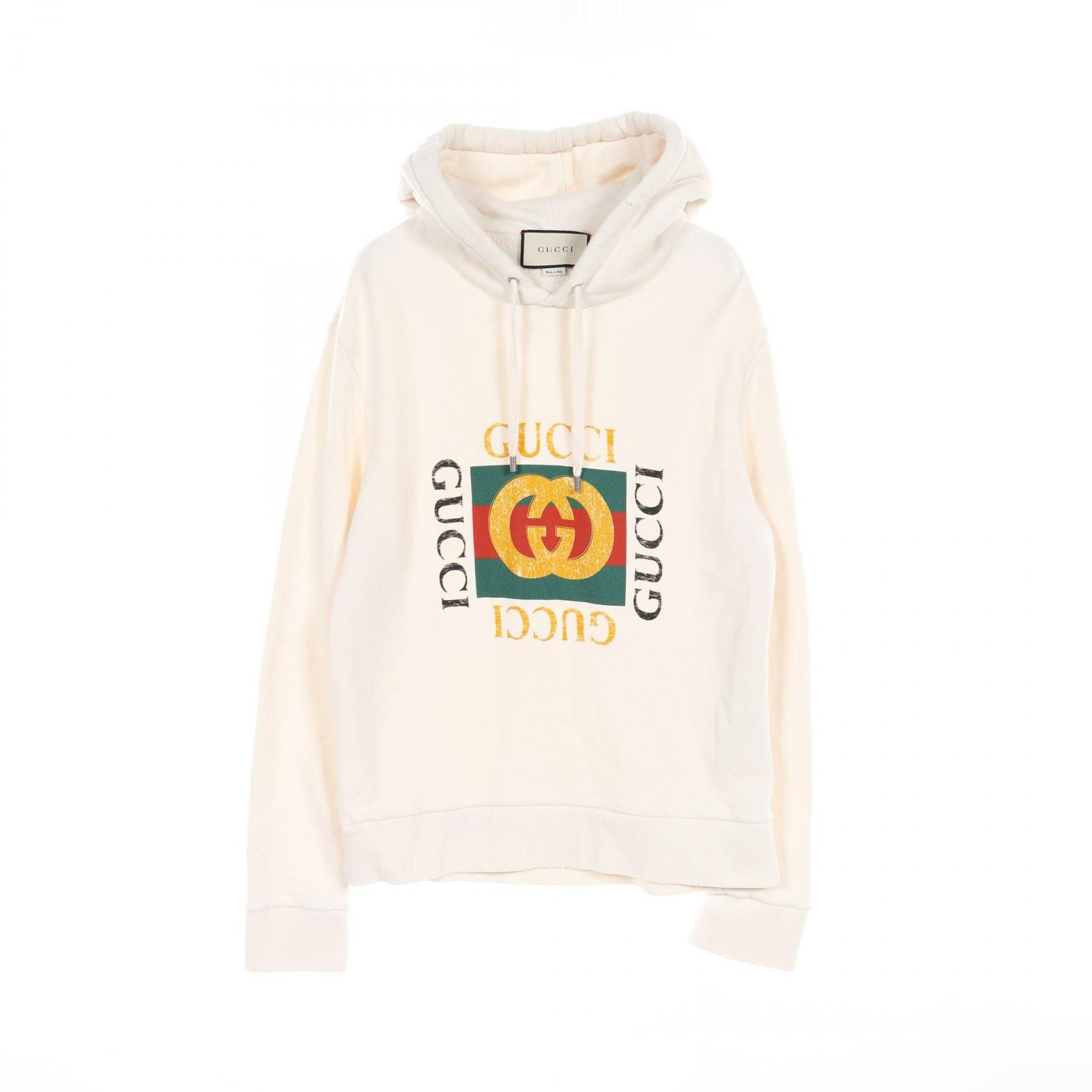 GUCCI クロップドパーカー S ベージュ GUCCI クロップドパーカー S ベージュ