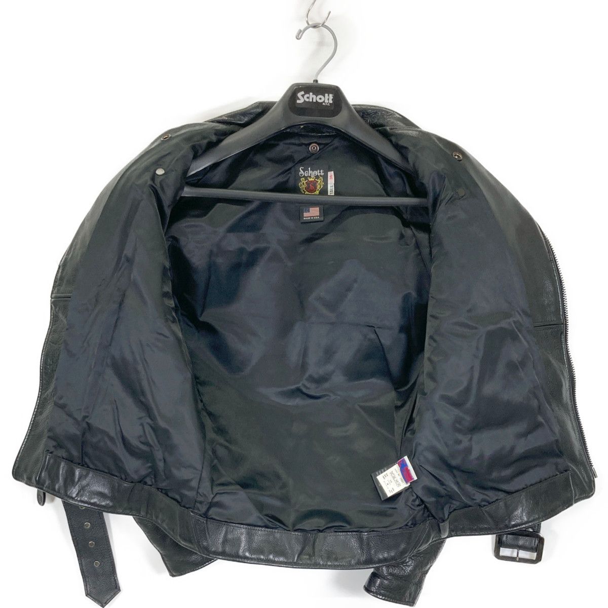 Schott 513UST ONESTAR RIDERS ONE TONE 38 SCHOTT ONE STAR 513 UST