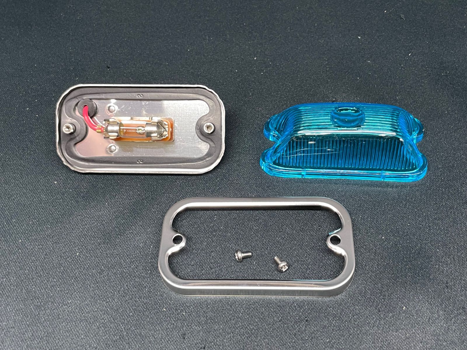 まくら球 S-80DXST-M 8個 スカイブルー 水色 角マーカー 電球 24V5W 板橋用品製作所 樹脂レンズ 前開き レトロ デコトラ かまぼこ 車高灯 FFCRYSTALESIA_COM