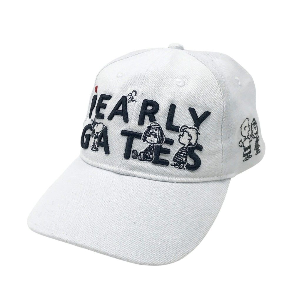 パーリーゲイツ スヌーピー キャップ PEARLY GATES SNOOPY コットンツイルキャップ (UNISEX) 2色 ゴルフ