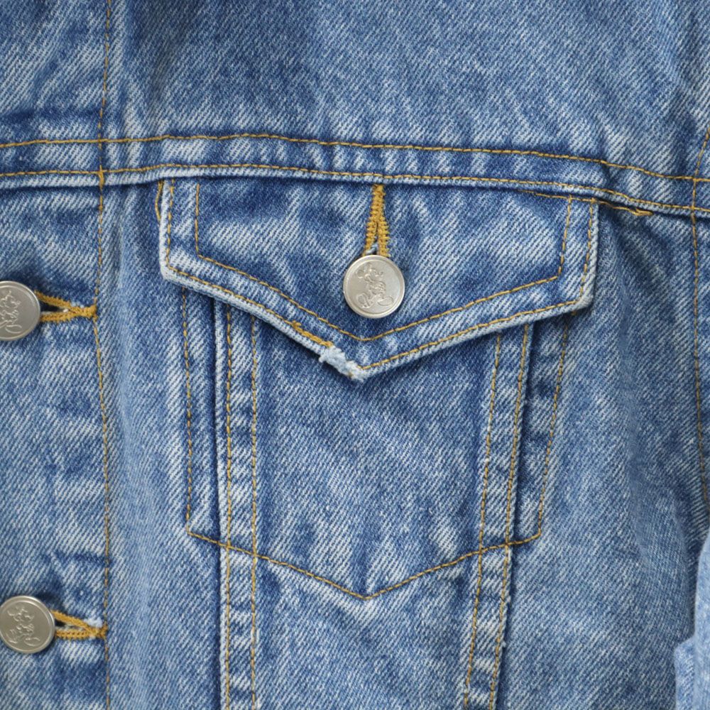ディズニーストア オールド ミッキーフレンズ刺繍 デニム ディズニーストア オールド ミッキーフレンズ刺繍 デニム