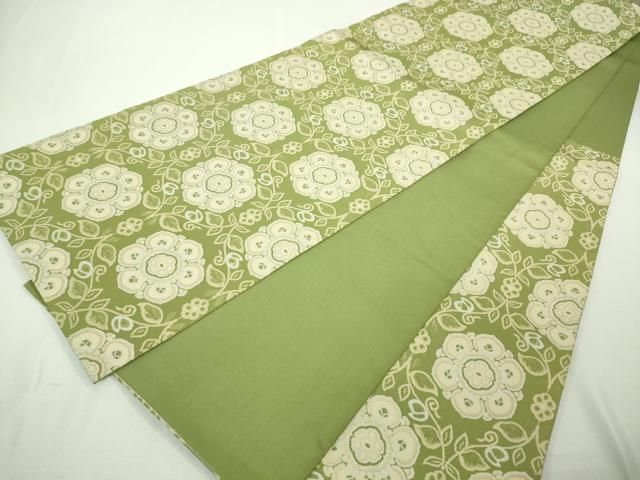 平和屋本店□最高級 人間国宝 北村武資 経錦 六通柄袋帯 正倉院花紋