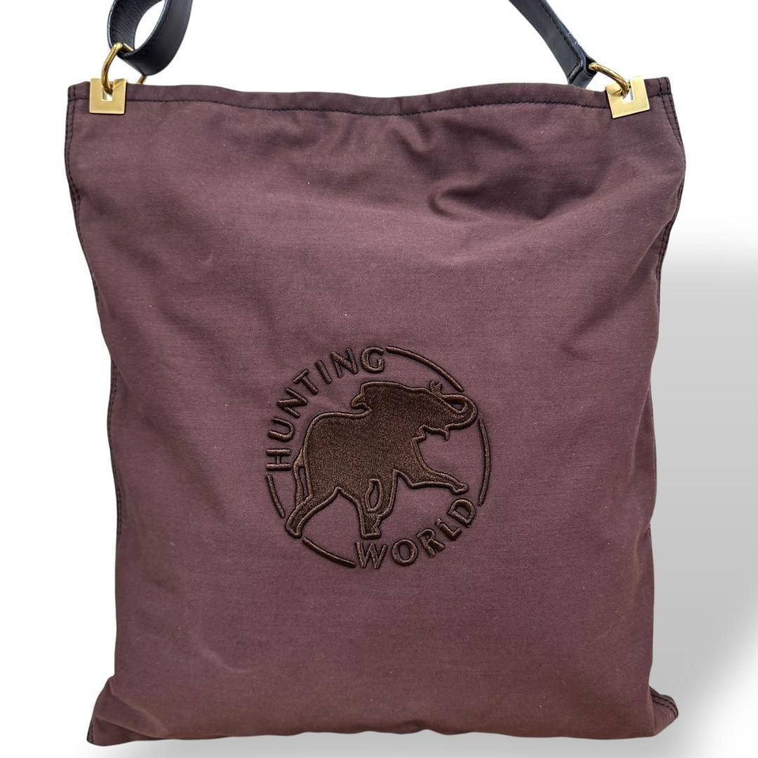 HUNTING WORLD ハンティングワールド ショルダーバッグ 斜め掛け A4
